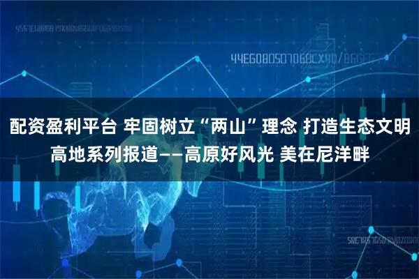 配资盈利平台 牢固树立“两山”理念 打造生态文明高地系列报道——高原好风光 美在尼洋畔